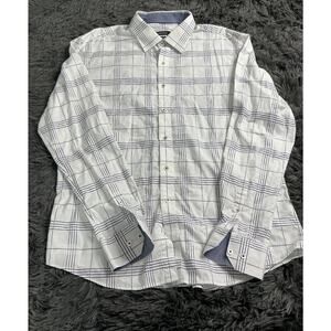 Bugatchi Shaped Fit Men’s Xl Long Sleeve Button Shirt